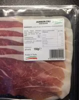 Mängden socker i Jambon cru sans gluten