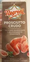 Mängden socker i Prosciutto crudo