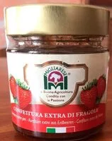 Mängden socker i Confettura extra di fragole