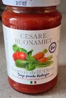 Mängden socker i Sapori dell'orto - Sugo pronto biologico
