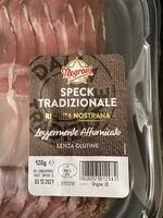 Mängden socker i Speck Tradizionale