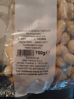 Mängden socker i Arachidi in guscio tostate