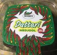 Mängden socker i Datteri medjool