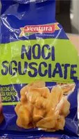 Mängden socker i Noci sgusciate