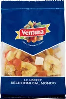 Mängden socker i Misto di frutta secca e disidratata