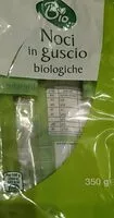 Mängden socker i Noci in guscio biologiche