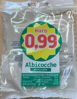 Mängden socker i Albicocche essiccate