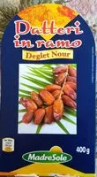 Mängden socker i Datteri in ramo - Deglet Nour