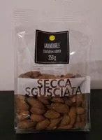 Mängden socker i Mandorle tostate e salate