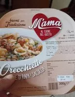 Mängden socker i Orecchiette con cime di rapa e salciccia