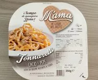 Mängden socker i Tonnarelli Cacio e Pepe