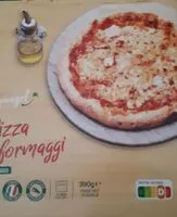 Mängden socker i Pizza 5 fromaggi
