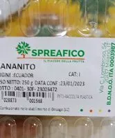 Mängden socker i Bananito