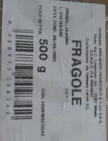 Mängden socker i Fragole