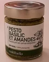 Mängden socker i Pesto basilic et amandes