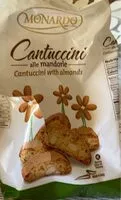 Mängden socker i Cantuccini alle mandorle