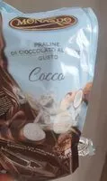 Mängden socker i Praline di cioccolato al latte gusto cocco