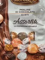 Mängden socker i Praline di cioccolato