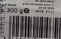 Mängden socker i Susamelle al cioccolato nero