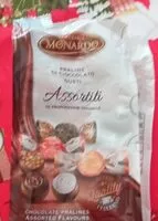 Mängden socker i Praline di cioccolato
