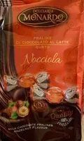 Mängden socker i Praline di cioccolato al latte