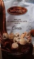 Mängden socker i Praline di cioccolato al latte gusto cocco