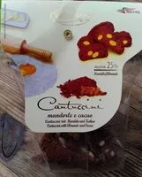 Mängden socker i Cantuccini, mandorle e cacao
