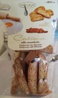 Mängden socker i Cantuccini alle mandorle