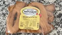 Mängden socker i Mostaccioli