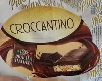 Mängden socker i Croccantino cioccolato