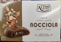 Mängden socker i Cuor di nocciola