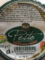 Mängden socker i Pesto senza aglio