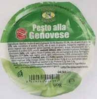 Mängden socker i Pesto alla genovese