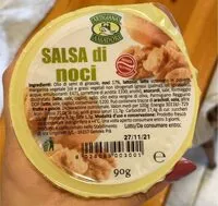 Mängden socker i Salsa di noci
