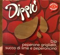 Mängden socker i Dip peperone grigliato, succo di lime e peperoncino