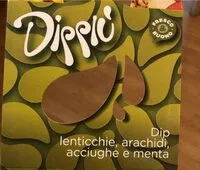Mängden socker i Dip lentocchie, arachidi, accoughe e menta