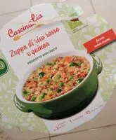 Mängden socker i Zuppa di riso rosso e quinoa