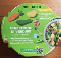 Mängden socker i Minestrone di verdure