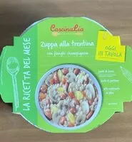 Mängden socker i Zuppa alla Trentina con Funghi Champignon