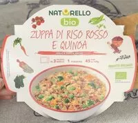 Mängden socker i Zuppa di riso rosso e quinoa