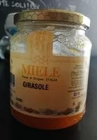 Mängden socker i Miele di girasole