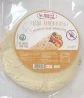 Mängden socker i Piada arrotolabile