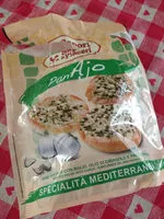 Mängden socker i Panajo pane tostato con aglio