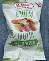 Mängden socker i A tutta frutta