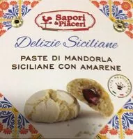 Mängden socker i Paste di mandorla Siciliane con amarene
