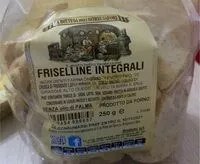 Mängden socker i Friselline integrali