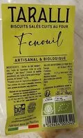 Mängden socker i Taralli Fenouil