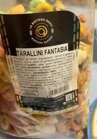 Mängden socker i Tarallini fantasia