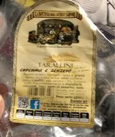 Mängden socker i Tarallini curcuma e zenzero