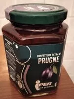 Mängden socker i Confettura di prugne